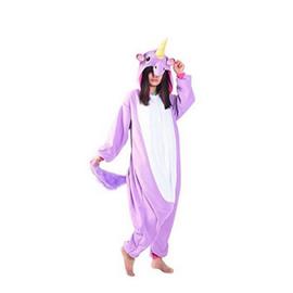 Licorne Onesie Pyjama Femme Dors Bien Doux Cadeaux pour Les Dames Combinaison Animal Adulte Habillage Costume 