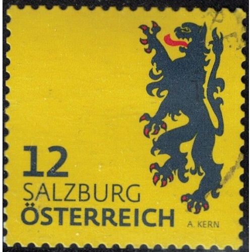 Autriche 2018 Oblitéré Used Armoiries Salzburg Coat Of Armes Blason De Salzbourg Y&t At 3229 Su
