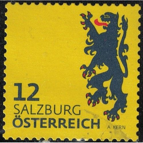 Autriche 2018 Oblitéré Used Armoiries Salzburg Coat Of Armes Blason De Salzbourg Y&t At 3229 Su
