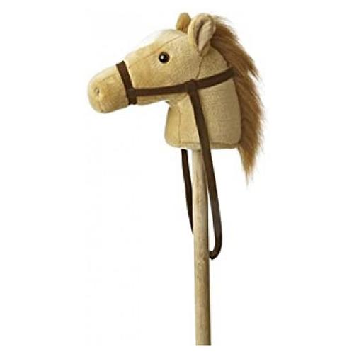 Peluche Poney Beige Avec Son