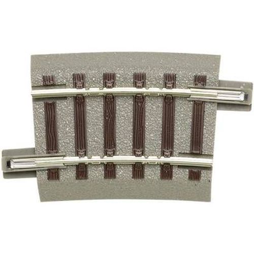 Rail Courbe (H0) Voie Roco Geoline (Avec Ballast) Roco 61129 7.5 ° 358.0 Mm 6 Pc(S)-Roco
