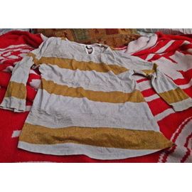 Tshirt Dore Taille S Camaieu ..