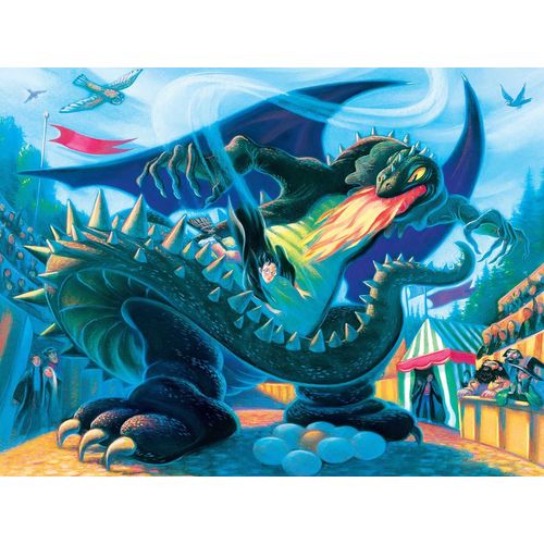 Puzzle Pièces Xxl - Hungarian Horntail - Puzzle 300 Pièces