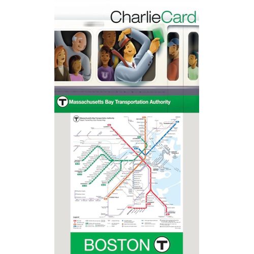 Boston T Map Mini - Puzzle 100 Pièces