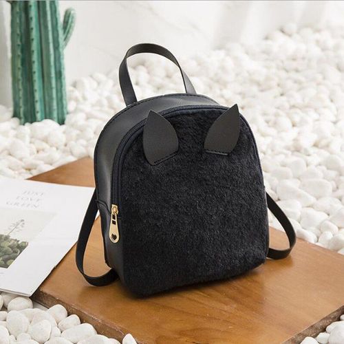 Mini Sac À Dos À La Mode Pour Femmes, Doux Au Toucher, Multifonction, Petit Sac À Épaule Pour Dames, Bourse Pour Filles