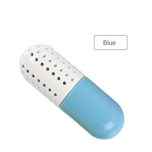 Désodorisant Pour Placard À Chaussures, 1 Paire, Stérilisateur, Tiroir, Purificateur D'air, Dissolvant D'odeur, Forme De Capsule, Absorbeur D'humidité, Boule De Séchage