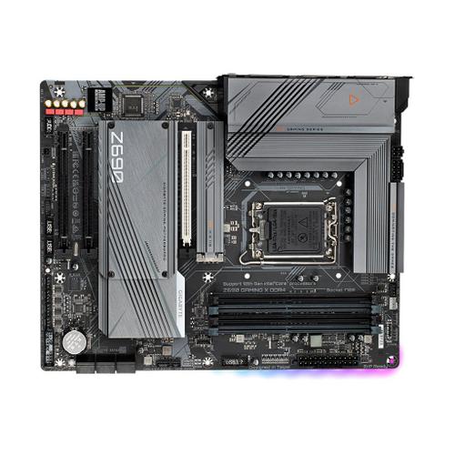 Gigabyte Z690 GAMING X DDR4 - 1.0 - carte-mère - ATX - Socket LGA1700 - Z690 Chipset - USB-C Gen2, USB 3.2 Gen 1, USB 3.2 Gen 2, USB-C Gen 2x2 - 2.5 Gigabit LAN - carte graphique embarquée (unité...