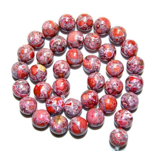 Perles En Pierre Naturelle Empereur Orange, Amples, Pour La Fabrication De Bijoux, Couture, Bricolage, Bracelet, Brin 4 12 Mm