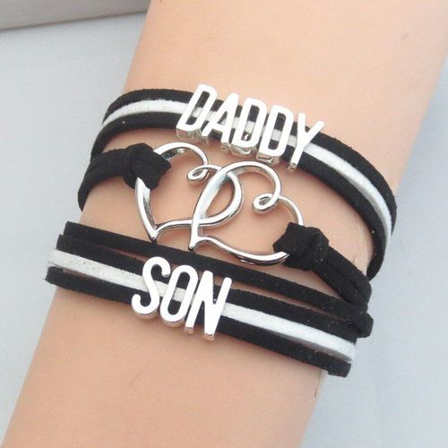Amour Papa Bracelet Amour Fils Bracelets Charme Papa Amour Fils Bracelet Enfant Cadeaux