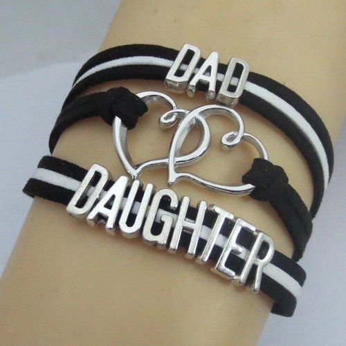 Mode Papa Amour Fille Bracelet Charme Papa Amour Pour Fille Bracelet Meilleurs Voeux Pour Fille Bracelet Amour Papa Bracelet