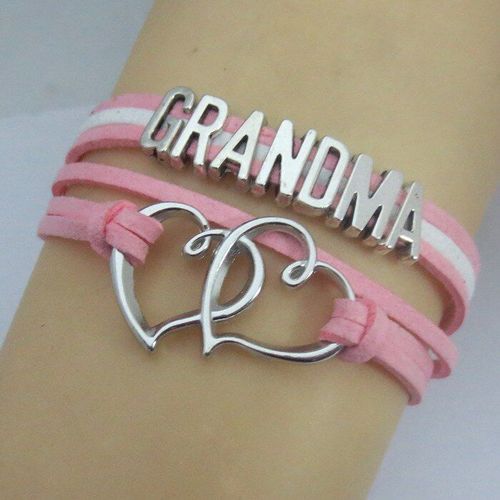 Mode Grand Mère Cadeau Charme Grand Mère Bracelets Meilleur Grand Mère Cadeau Bracelet Charme Fille Bracelet