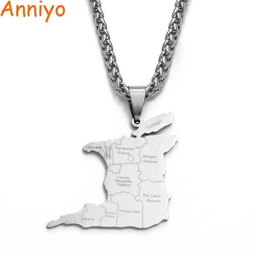 Collier Avec Pendentif En Acier Inoxydable Pour Homme Et Femme, Bijou Ethnique, De 3.5cm De Large, Avec La Carte Du Nom De La Ville De La Saint Valentin, # 119421b