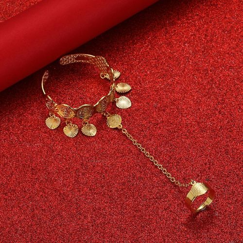 Bracelet En Forme De C¿Ur Pour Bébé Et Enfant, Bijoux Du Moyen Orient, Bracelets À Breloques Islamiques, Vente En Gros, Signe D'argent