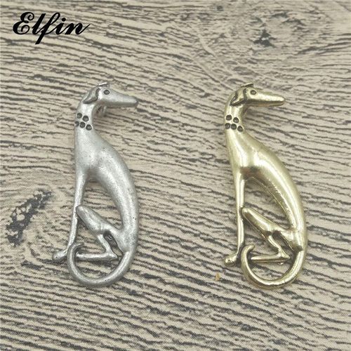 Pendentifs Chien Gris Italien, Bijoux Tendance, Mode Chien, Fouet