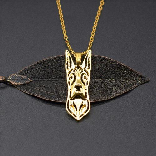 Collier Pendentif Grand Danois Pour Hommes Et Femmes, Bijoux À La Mode, Chien