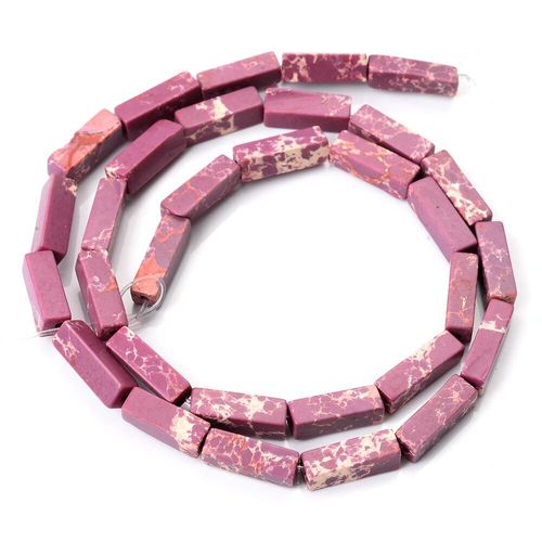 Perles En Pierre Empereur Naturelle, 4x13mm, Pour La Fabrication De Bijoux, Accessoires De Charme