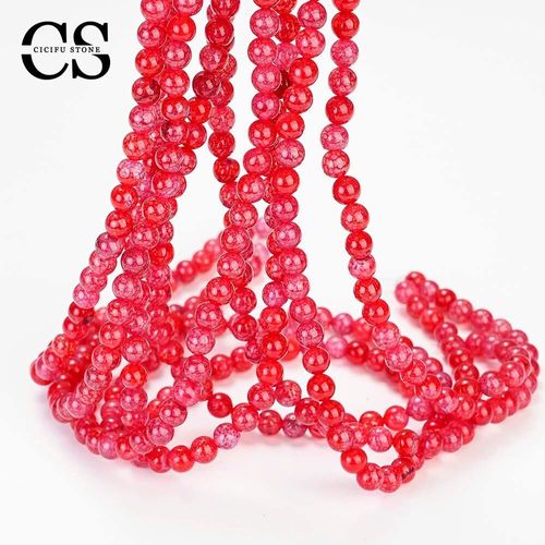 Perles En Pierre Naturelle, Agates Roses, Rondes, Amples, Pour La Fabrication De Bijoux, Bracelet, Accessoires De Charme, 4/6/8/10/12 Mm