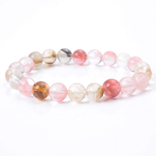 Bracelet En Pierre Naturelle De 8mm Pour Hommes Et Femmes, Perles De Guérison En Cristal D'amazonite, Agates, Aventurine, Reiki, Yoga, Bijoux De Charme, Cadeau