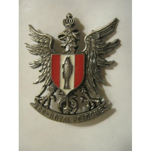 Insigne Cavalerie 5° Régiment De Cuirassiers Escadron De Commandement Y. Delsart