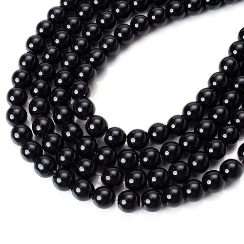 Perles Rondes En Hématite Naturelle, 8mm, Pour La Fabrication De Bijoux, Accessoires Pour Colliers Et Bracelets, 50 Pièces