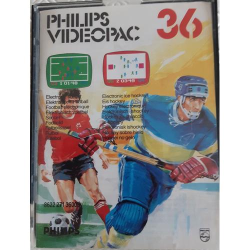 Jeu Videopac 36 - Football Et Hockey