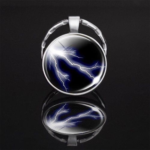 Porte Clés Cabochon En Verre Pour Femmes, Charmant Porte Clés Lumineux, Accessoire De Bijoux, Vente En Gros, 2021