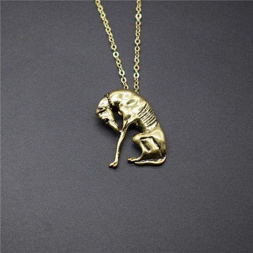 Collier En Forme De Chien Gris Italien Pour Femmes, Pendentif Vintage, À La Mode, Bijoux Sloughi, Gris Espagnol, Fouet, Nouvelle Collection