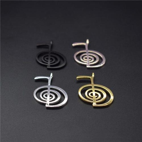 Pendentifs Couleur Argent Cho Ku Rei Science Pour Femmes, Bijoux Géométriques Biochimiques À Molécule, Nouvelle Tendance