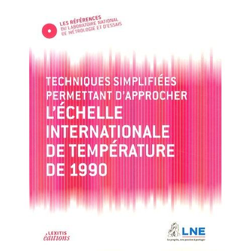 Techniques Simplifiées Permettant D'approcher L'échelle Internationale De Température De 1990