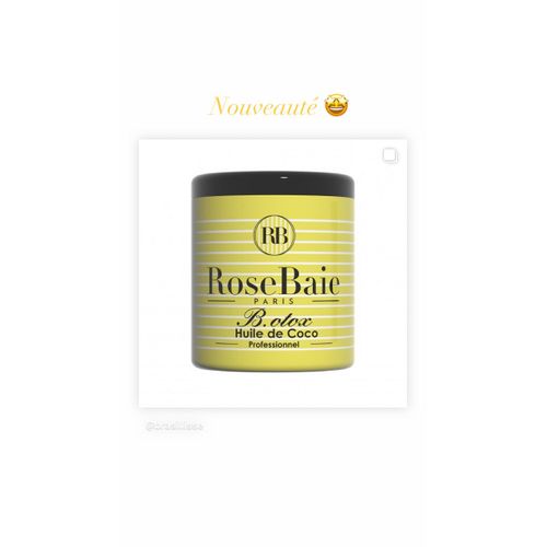 Botox Huile De Coco Sans Parabène Rosebaie 1 L. 