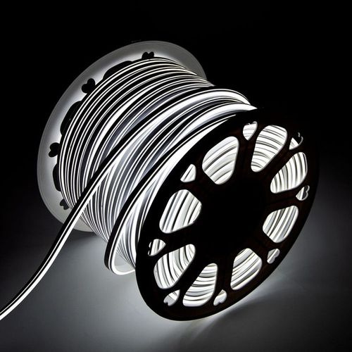 Tuyau Led "Neon Flex" 6w 3000ºk 24v 8x18mm Double 120xsmd2835 6w/M X1m 40 000h - Coupe 5cm [Honspvc8x18d2205cmww]