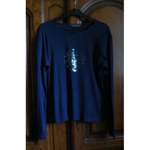 Pull Bleu Caroll - Taille 40