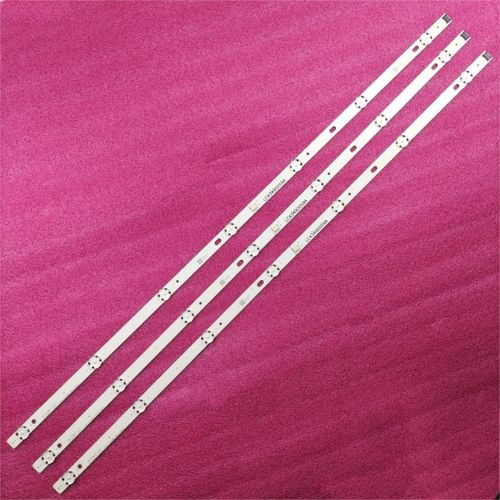 Bande rétro-éclairage LED tv 3 pièces pour LG 43UK6300PLB 43UJ634V 43LJ61_FHD_L 43UJ651V 43UJ561V 43UJ701V 43UK6200 43UJ630V 43UJ635V 43LJ624V 1 set Nipseyteko