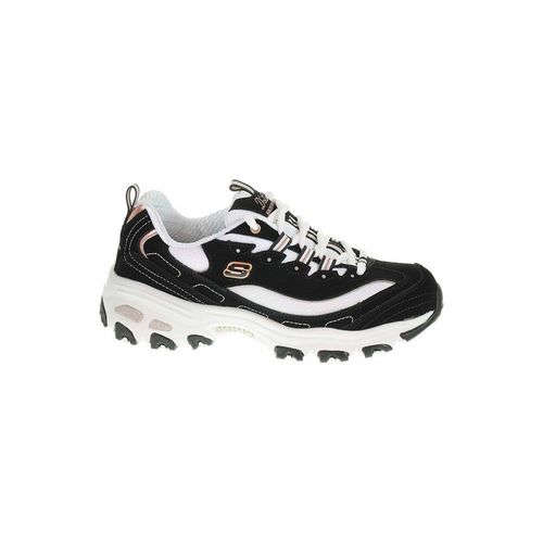Baskets Skechers Sneaker Dlites Devoted Fan Blanc