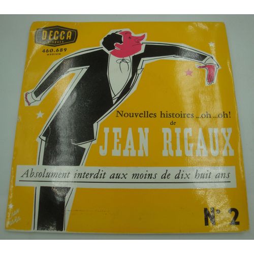 Jean Rigaux Nouvelles Histoires ..Oh ..Oh ! N°2 Ep 1959 Decca