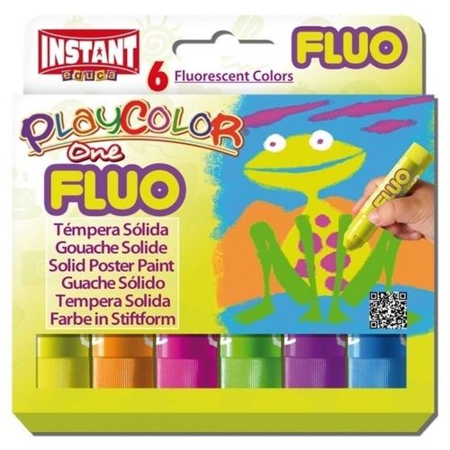 Instant Playcolor One Fluo 6 Couleurs En Stick De 10gr Maped