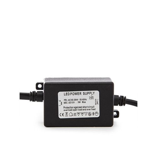 Driver Ip67 3w 90-264vac/12vdc Connecteur Femelle