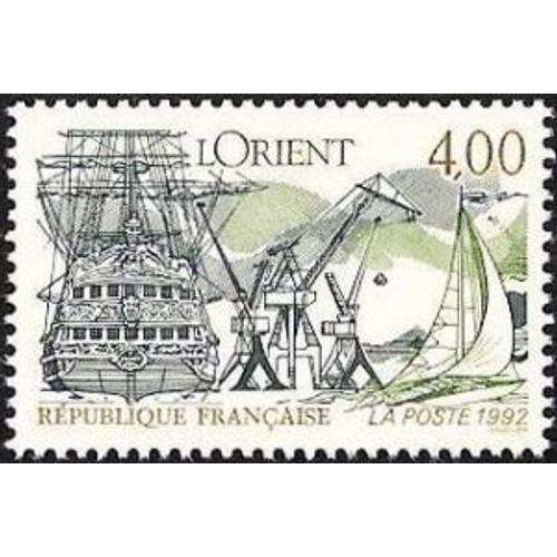 1 Timbre France 1992 Neuf- Lorient - Yt 2765