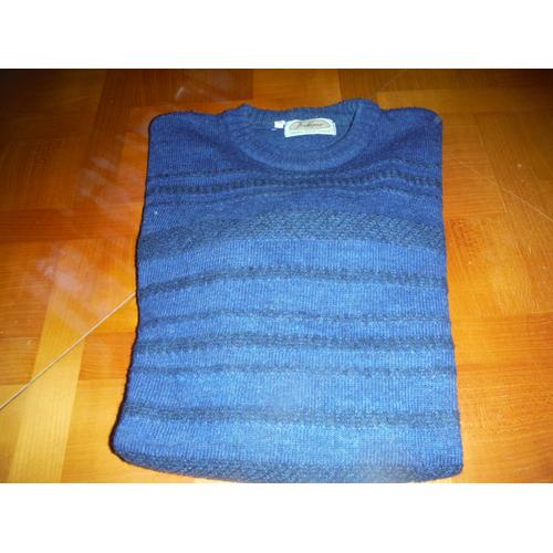 Pull "Jodhpur" Pour Homme- Col. Bleu- T. M