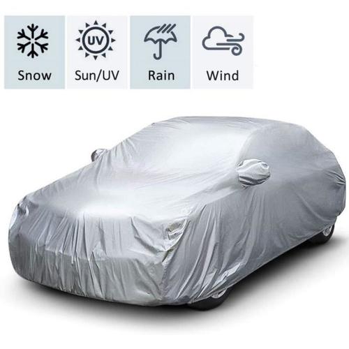 Bâche Voiture Housse Protection Etanche Voiture Couverture Imperméable Auto Anti Uv Neige / Poussière 400 * 160 * 120 Cm