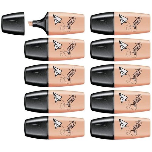 Stabilo 07 / 126-7 - Surligneur Boss Mini Pastellove - Pêche - Paquet De 10 Pcs