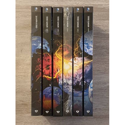 Lot Intégrale Justice League : Crise D'identité + Infinite Crisis, Volumes 1 À 6 ,Dc Comics Le Meilleur Des Super-Héros