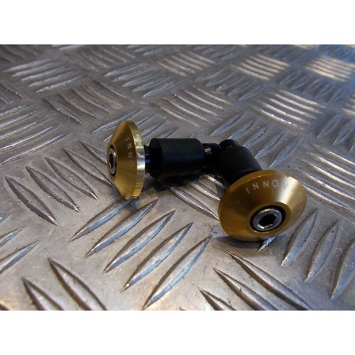 Jeu Embout Or Plat Guidon Diametre 22 Mm Moto Scooter Universel Adaptable Quad