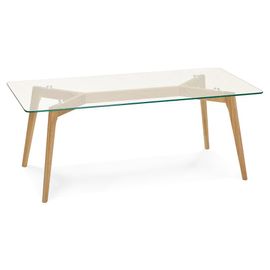 Table Basse De Salon Design 'moly' En Verre