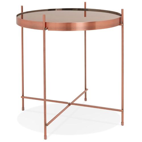 Table D'appoint Pliable 'kolos' Couleur Cuivre