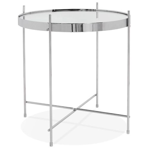 Table D'appoint Pliable 'kolos' Couleur Chrome