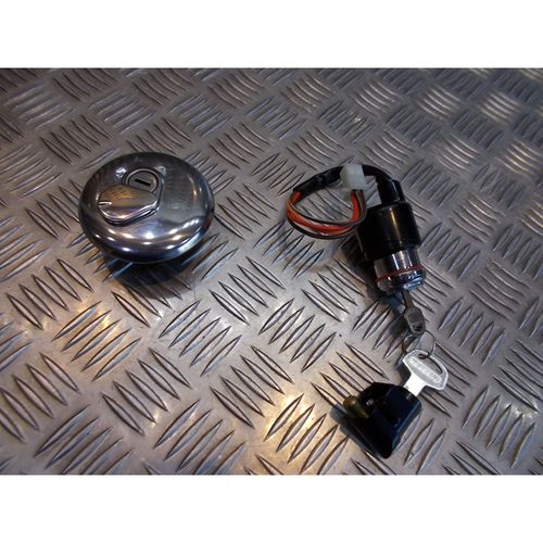 Kit Neiman Contacteur Cle Serrure Bouchon Essence Pour Moto Suzuki 125 Gn