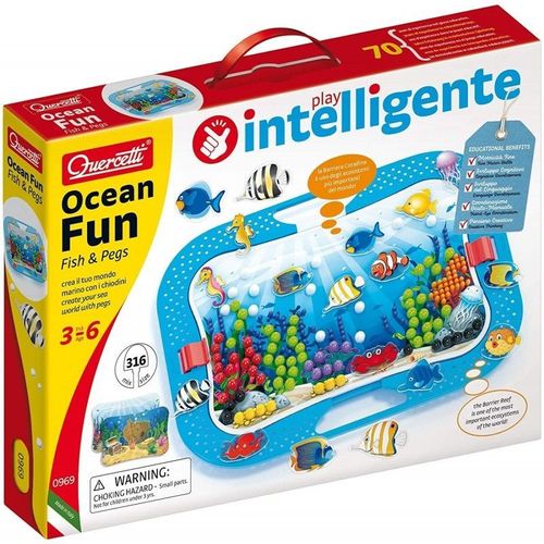 Fantacolor Ocean Fun Fish And Pegs 0969