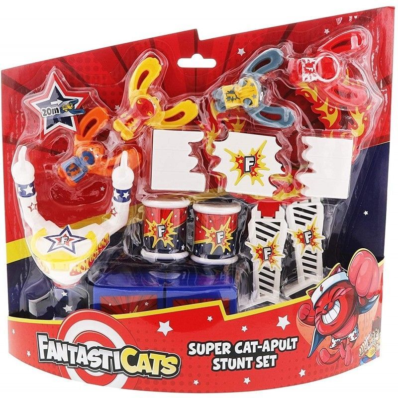 Ensemble D'acrobaties Fantasticats Super Cat-Apult