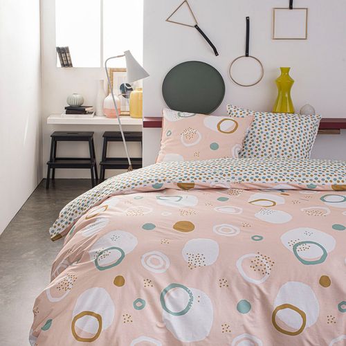 Parure De Couette Réversible Today 100% Coton 57 Fils 5.56 240 X 260 Cm